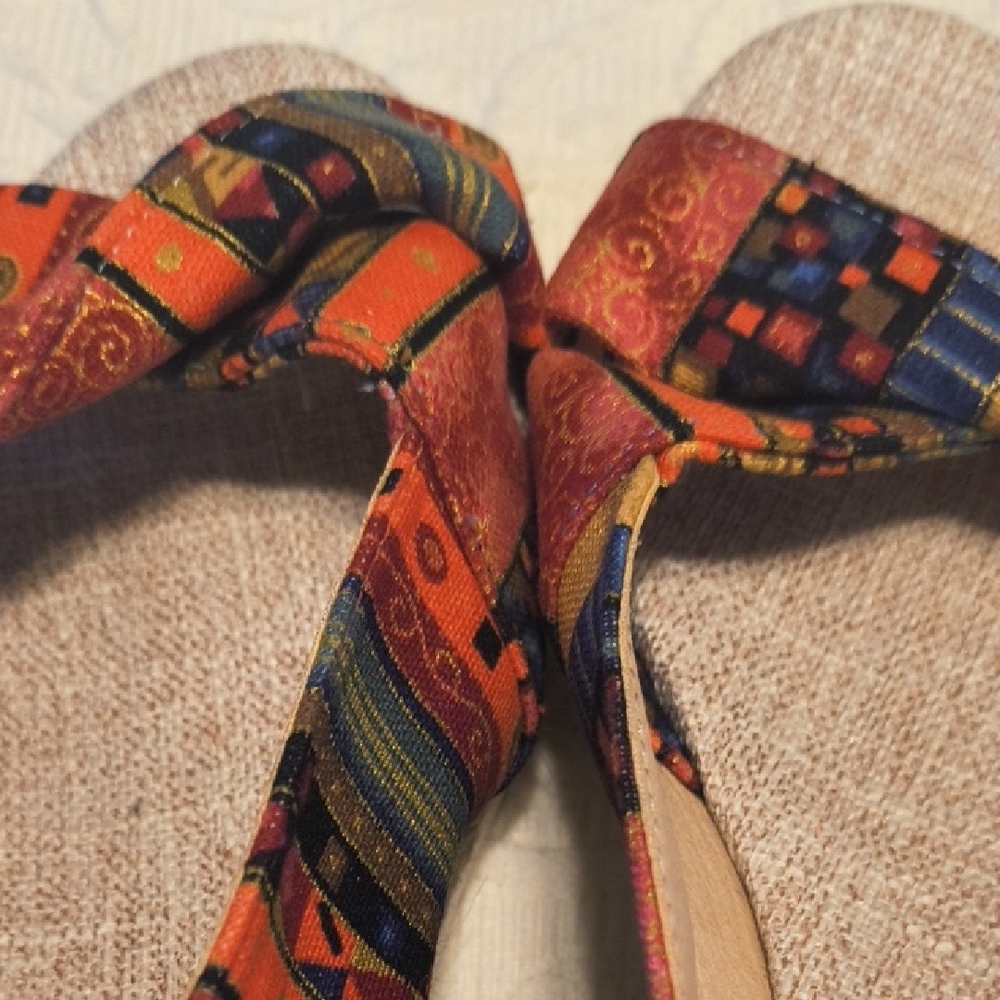Colorful Wedge Sandals